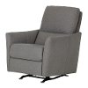 100255 Casual Gray Nursery Rocker - Cotton Candy-2