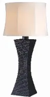 Clearance Bronze Outdoor Table Lamp - Weaver