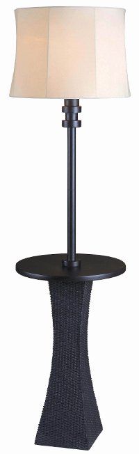 Bronze Outdoor Floor Lamp - Weaver