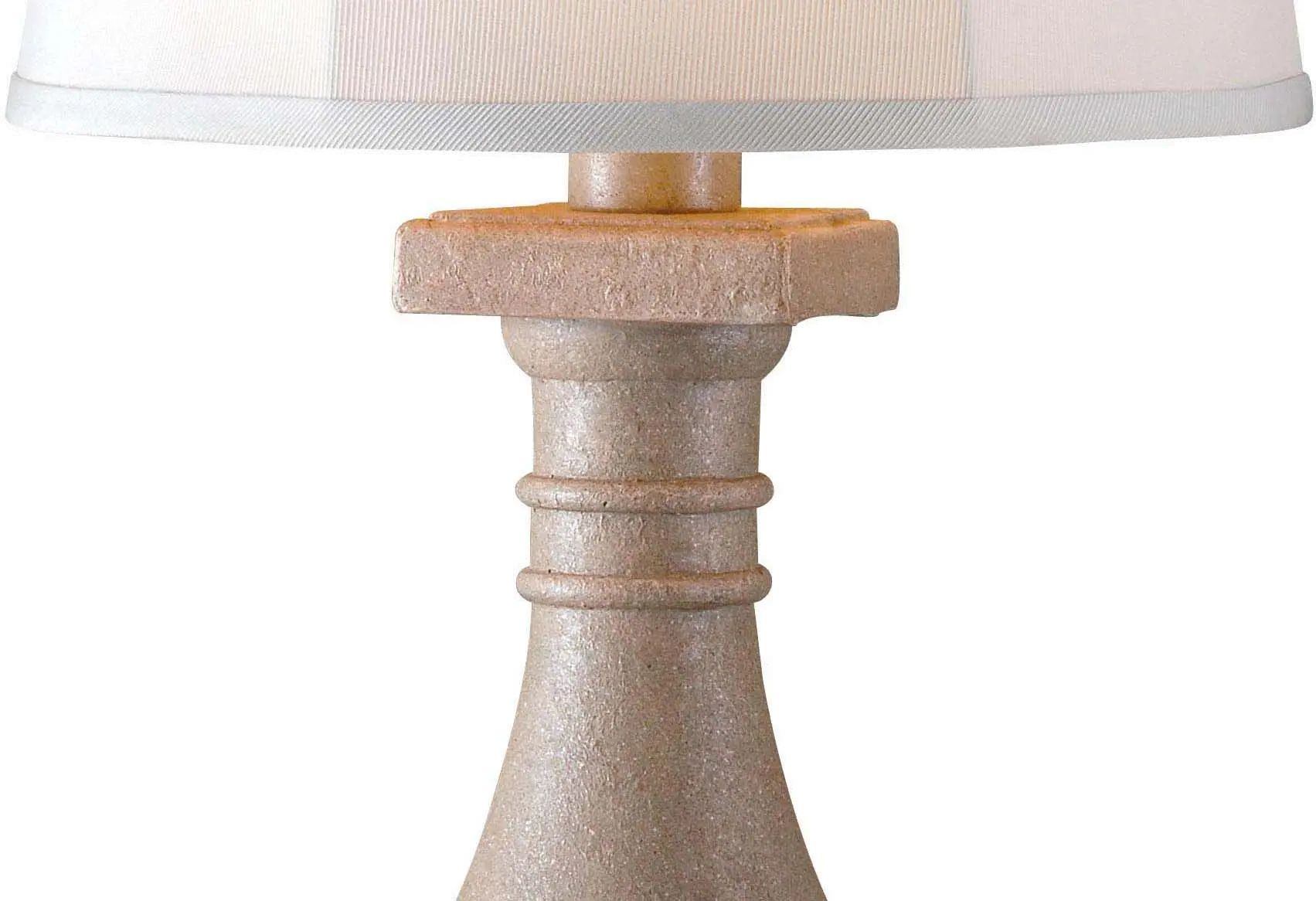 Neutral Outdoor Table Lamp - Coquina-2