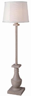 Neutral Outdoor Floor Lamp - Coquina