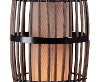 Rattan Outdoor Table Lamp with Bronze Accents - Biscayne-3