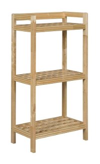 Blonde Bookcase/Media Tower - Beaumont