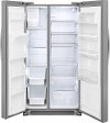 DGHX2655TF Frigidaire Gallery 25.6 cu. ft. Side-by-Side Refrigerator - 36 Inch Stainless Steel-2