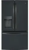 GFE28GELDS GE 27.8 cu ft French Door Refrigerator - Black Slate
