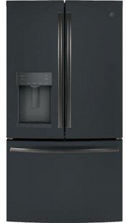 GFE28GELDS GE 27.8 cu. ft. French-Door Refrigerator - 36 Inch Black Slate-1