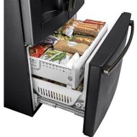 GFE28GELDS GE 27.8 cu. ft. French-Door Refrigerator - 36 Inch Black Slate-4