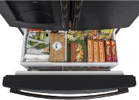 GFE28GELDS GE 27.8 cu. ft. French-Door Refrigerator - 36 Inch Black Slate-7