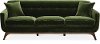 Mid Century Modern Olive Green Sofa - Falkirk