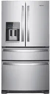 WRX735SDHZ Whirlpool 24.5 cu ft 4 Door Refrigerator - Stainless Steel