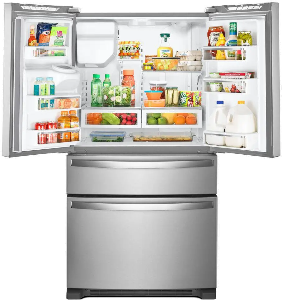 WRX735SDHZ Whirlpool 24.5 cu ft 4 Door Refrigerator - Stainless Steel-2