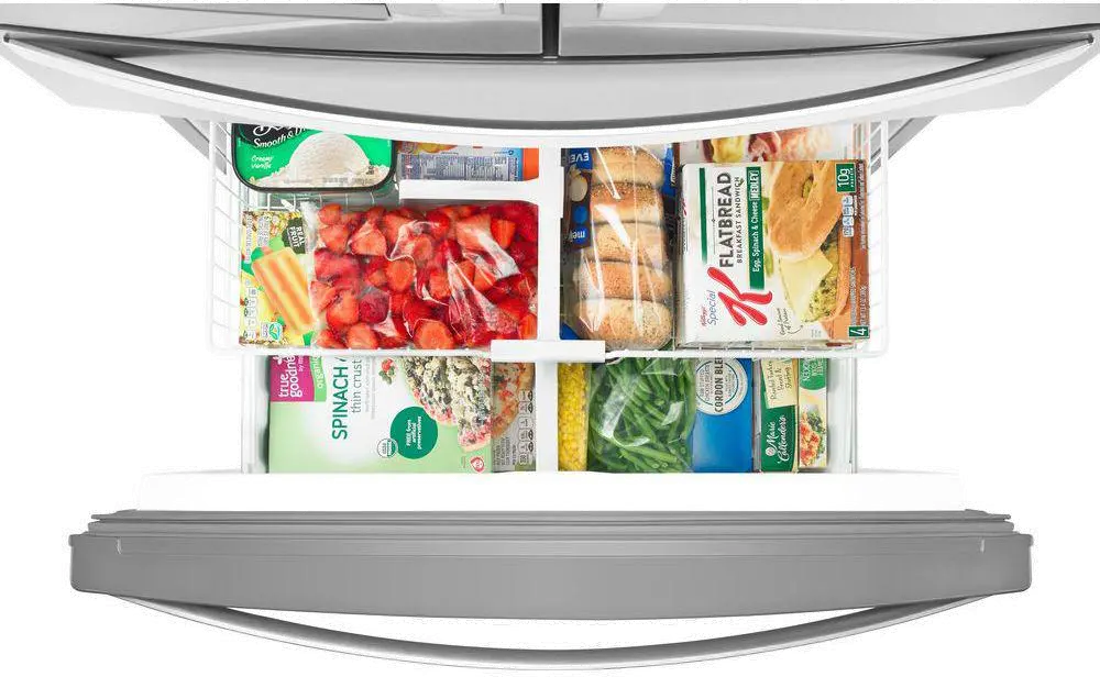 WRX735SDHZ Whirlpool 24.5 cu ft 4 Door Refrigerator - Stainless Steel-4