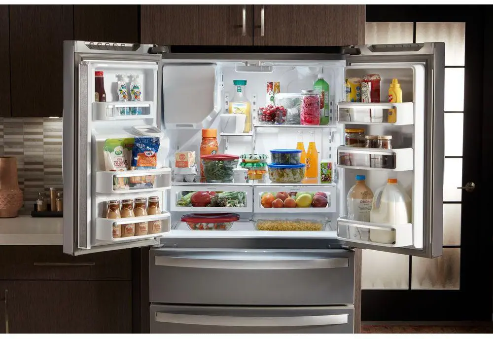 WRX735SDHZ Whirlpool 24.5 cu ft 4 Door Refrigerator - Stainless Steel-6
