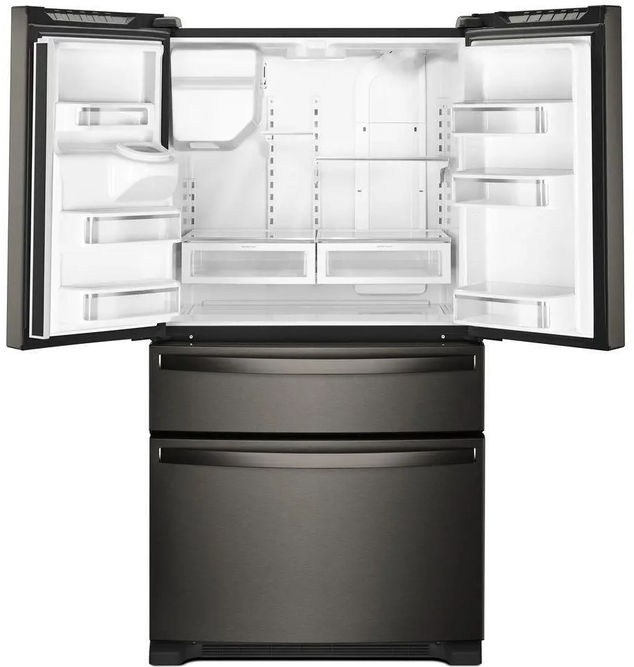 WRX735SDHV Whirlpool 24.5 cu ft 4 Door Refrigerator - Black Stainless Steel-6
