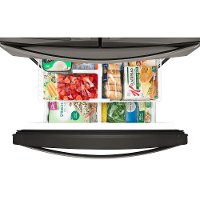 WRX735SDHV Whirlpool 36 Inch 4 Door French Door Refrigerator - 24.5 cu. ft., Black Stainless Steel-3