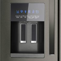 WRX735SDHV Whirlpool 36 Inch 4 Door French Door Refrigerator - 24.5 cu. ft., Black Stainless Steel-4