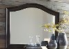 Clearance Traditional Dark Brown Mirror - Catawba