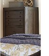 Clearance Traditional Dark Brown Chest of Drawers - Catawba