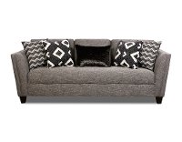 Modern Contemporary Gray Sofa - Carbon