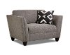 Modern Contemporary Gray Chair - Carbon
