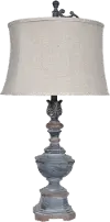 Resin Antique Iron Weather Vane Table Lamp
