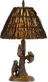 Clearance Resin Bear Table Lamp