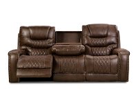 Chocolate Brown Power Sofa - Desert-2