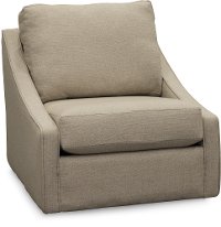 Oatmeal Swivel Accent Chair - Sugar Shack