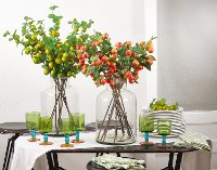 28 Inch Pear Branch Stem For Arrangement-2