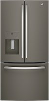 GYE18JMLES GE 33 Inch Counter-Depth French-Door Refrigerator - Slate-1