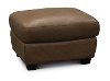 U924-010/10YN/OT Casual Traditional Tan Leather Storage Ottoman - Claudio