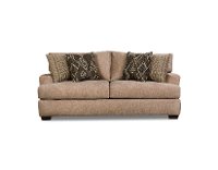 Casual Contemporary Taupe Sofa - Alton