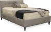 Contemporary Smoke Gray Queen Upholstered Bed - Conversation