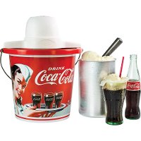 Coca-Cola 4-Quart Electric Ice Cream Maker - Red