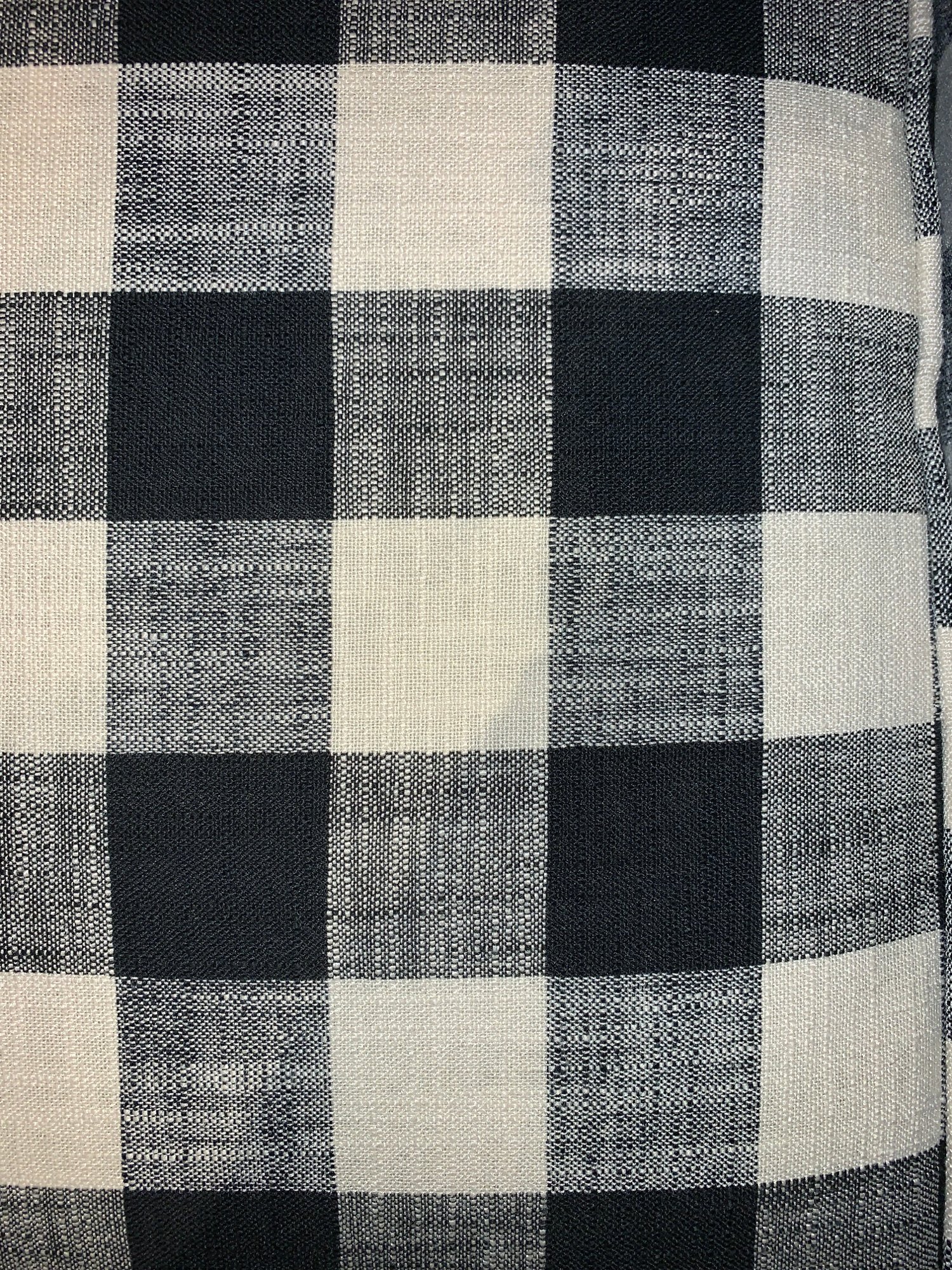 Black and White Buffalo Plaid Accent Chair - Blake-3