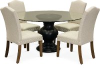 Glacier Cream Parsons Upholstered Dining Chair -2