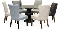 Glacier Cream Parsons Upholstered Dining Chair -3