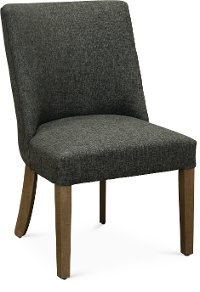 Ash Gray Parsons Upholstered Dining Chair