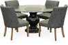 Ash Gray Parsons Upholstered Dining Chair -2