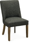 Clearance Ash Gray Parsons Upholstered Dining Chair