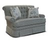 Gray Blue Sette Glider with 2 Throw Pillows - Fernwood-2