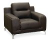 Contemporary Modern Brown Chair - Tyler