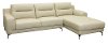 Contemporary Modern Cream 2 Piece Sectional Sofa - Tyler-2