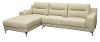 Contemporary Modern Cream 2 Piece Sectional Sofa - Tyler