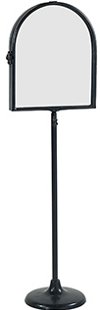 Magnolia Home Furniture Metal Framed Makeup Mirror on Stand