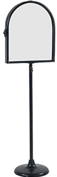 Magnolia Home Furniture Metal Framed Makeup Mirror on Stand