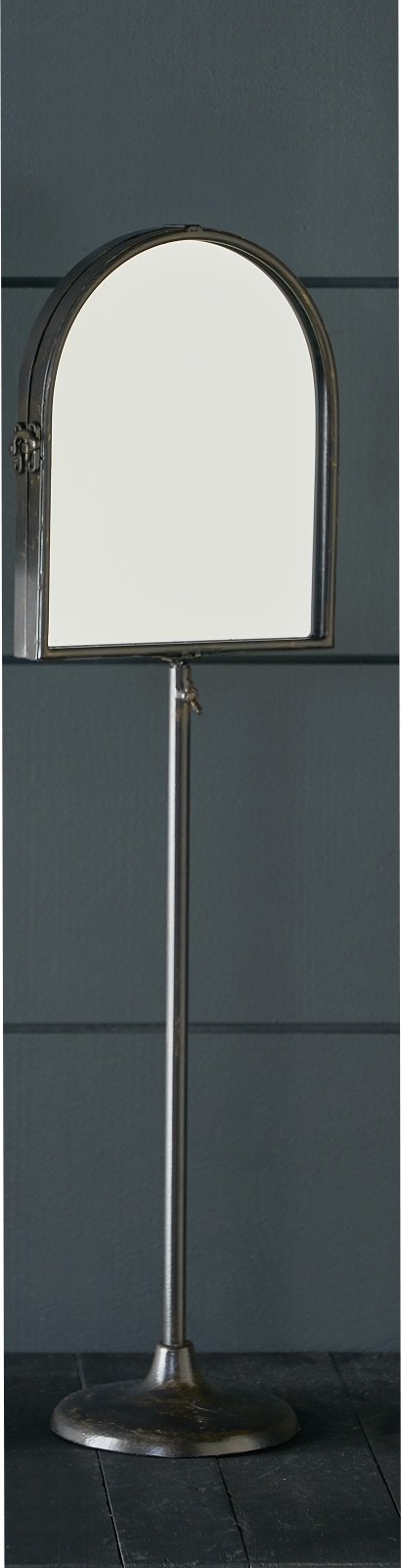 Magnolia Home Furniture Metal Framed Makeup Mirror on Stand-2