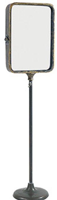 Magnolia Home Furniture Metal Framed Mirror on Stand