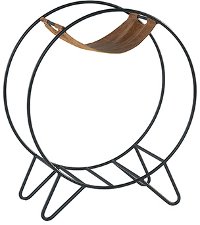 Magnolia Home Furniture Black Metal Log Holder