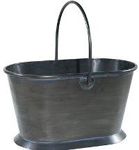 Magnolia Home Furniture Black Oversized Metal Bucket